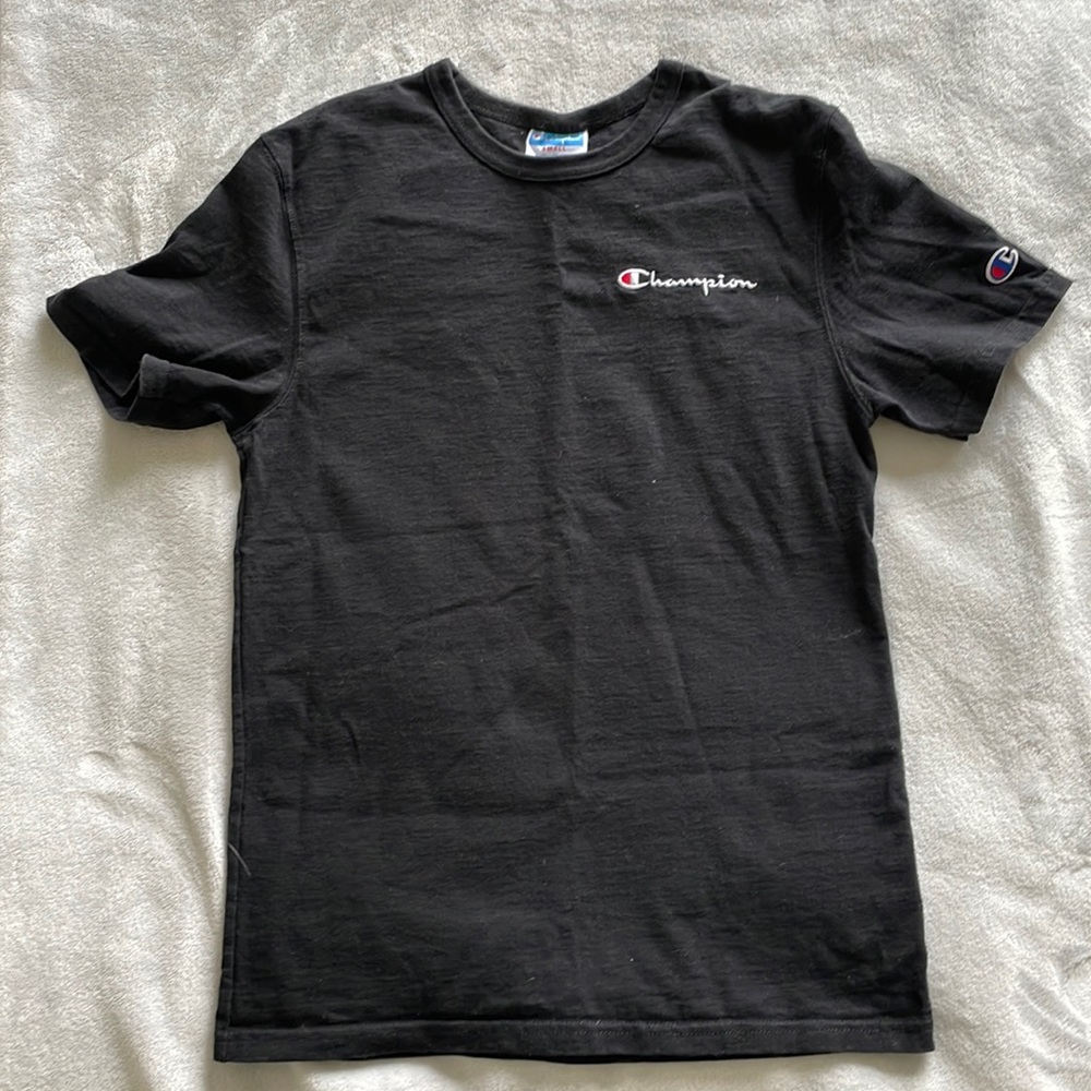 MENS Size Small Champion Black t shirt